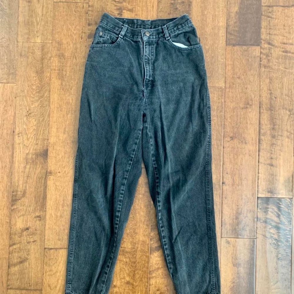 Vintage 80s 90s Gitano high waisted black denim jeans